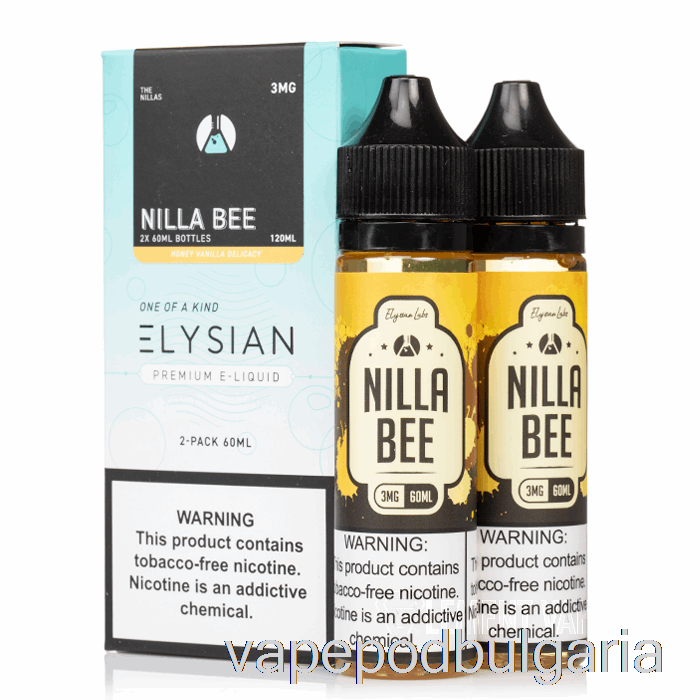 Vape Bulgaria Nilla Bee - Elysian Labs - 120ml 6mg